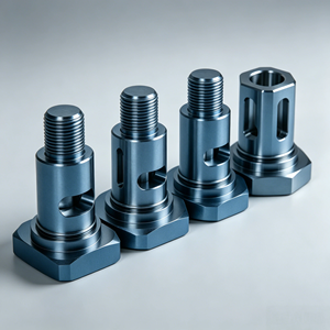 Pièces de quincaillerie de précision usinées sur mesure par CNC, en acier inoxydable, laiton, aluminium, raccords cylindriques creux, Guangdong - Product Image 6