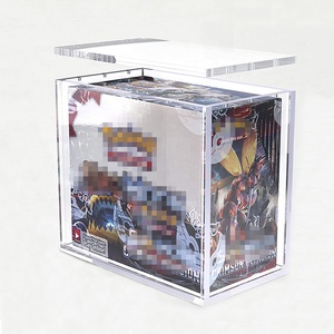 High Quality Acrylic Magnetic Booster Box Case With UV Protection,Extra Clear Pokemon Booster Display Case Acid Free ETB Case