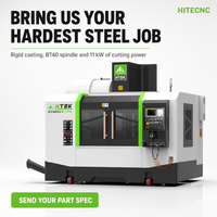 Centre d'usinage vertical VMC640 FANUC 3 axes, BT40, déplacement de 600 mm, fraiseuse CNC robuste pour moules et pièces automobiles