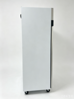 Réfrigérateur vertical à double température certifié CE, 2 portes vitrées, refroidissement direct, 220V, pour le marché européen, bar
