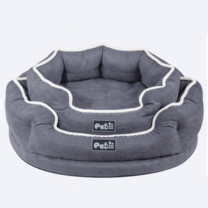 Venta al por mayor logotipo personalizado producto para mascotas espuma viscoelástica desmontable gato perro cama de lujo - Product Image 1