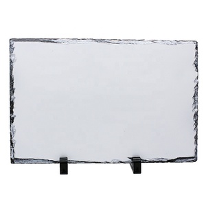Sublimación de pizarra de roca de moda de alta calidad en blanco para prensa de calor fotos de roca decoración del hogar y <span class=keywords><strong>regalo</strong></span> - Product Image 1