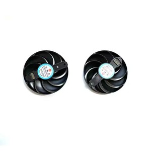 Ventilateur de carte graphique 87MM 6PIN CF9010H12D FDC10H12D9-C DC 12V 0.35ARX6600 pour Sapphire <span class=keywords><strong>Nitro</strong></span> + AMD Radeon RX <span class=keywords><strong>6600</strong></span> XT - Product Image 2