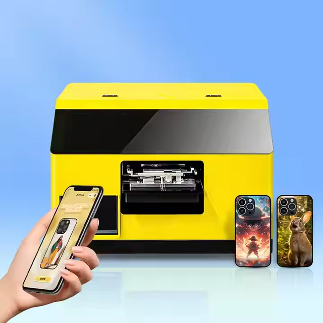 New DIY Mobile Phone Case Vending Machine UV 3D Flatbed Printer Wireless Controlled and Batch Production Ready