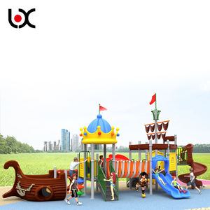 Equipo de juegos comercial para niños, toboganes de plástico para exteriores, parque de atracciones - Product Image 6