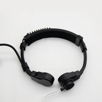 Headphone penghilang kebisingan Earphone Over-ear Headset ANC Earphone 3.5mm dengan Earphone murah berkabel earbud