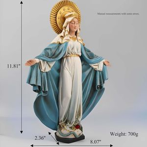 Productos en Stock, Estatuas Religiosas Católicas de Resina, Piedra Cristiana de la Virgen María <span class=keywords><strong>Inmaculada</strong></span>, 11.81'' de Alto, Concepción <span class=keywords><strong>Inmaculada</strong></span> - Product Image 6