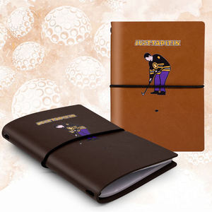 Couverture de carnet de scores de golf personnalisée en cuir, porte-cartes de scores sur mesure - Product Image 2