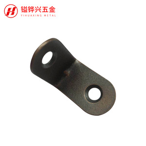 Support d'angle en métal noir en forme de L Yihuaxing pour meubles, lits et connecteurs d'étagères - Product Image 1