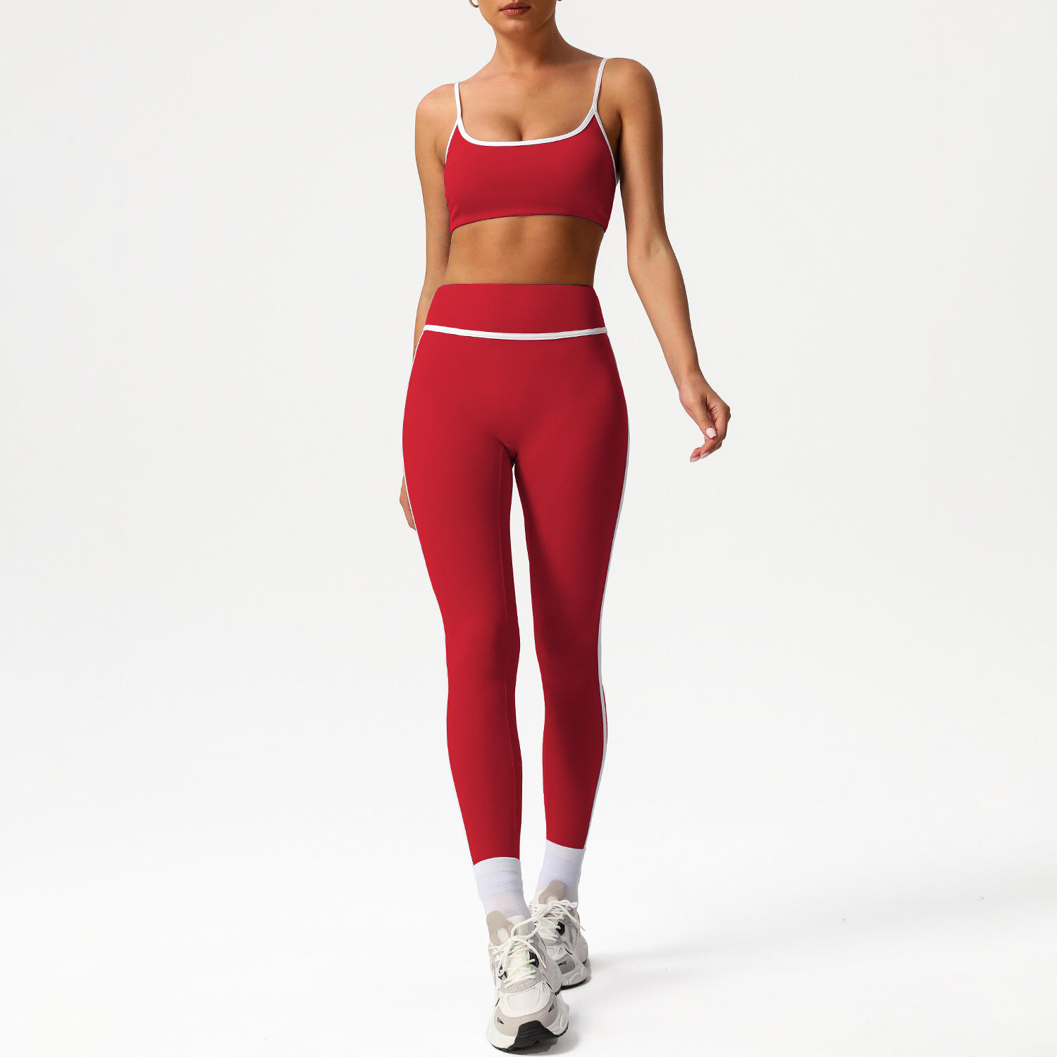 สีแดง (ชุดชั้นใน + กางเกง)