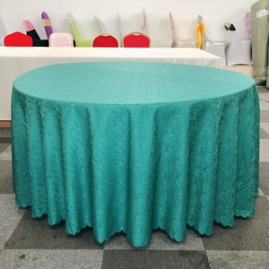 Polyester 120 inch 132 inch Vòng bảng quần áo bảng bìa cho tiệc cưới tiệc tổ chức sự kiện khách sạn nhà hàng trang trí - Product Image 5