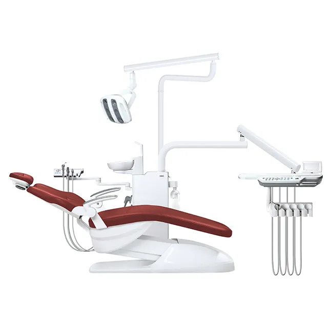 Einstellbare Leder S2 LED Labor Dental ausrüstung Scanner Shinning3d Luxus Klapp Zahnarzt Stuhl Ausrüstung