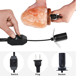 ชุดสายไฟ E14 E12 E26 E27สายไฟสายไฟกับเราปลั๊กขึ้นรูปลวดทองแดงแท้ - Product Image 3