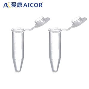 O laboratório cônico estéril descartável do fundo médico graduou o micro 1,9 Ml plástico tubo do centrifugador com tampa - Product Image 6