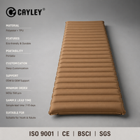 Matelas pneumatique de camping portable en TPU, léger et durable, pour la randonnée en plein air, les voyages en parc, pour les jeunes et les adultes