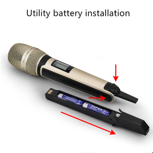 SKM9000 पॉडकास्टिंग के लिए गर्म बेच नई लोकप्रिय पोर्टेबल यूनिवर्सल वायरलेस माइक्रोफोन, आउटडोर <span class=keywords><strong>Vlogging</strong></span>, यूट्यूब, कराओके - Product Image 5