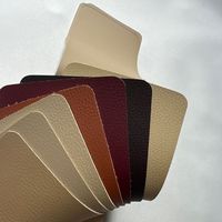 Tissu en cuir PU microfibre, cuir pleine fleur Nappa, imperméable, résistant aux taches, pour les intérieurs de voitures, la sellerie, les meubles, les canapés