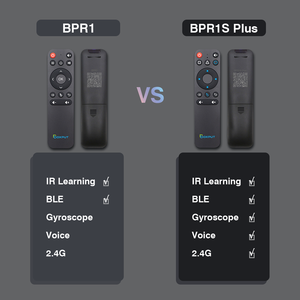 BPR1S plus BT télécommande BLE5.0 Air télécommande souris d'apprentissage ir Gyroscope voix 2.4G télécommande activée pour <span class=keywords><strong>tv</strong></span> <span class=keywords><strong>box</strong></span> <span class=keywords><strong>t9</strong></span> hk1 - Product Image 6