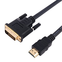 Adaptateur DisplayPort vers VGA, convertisseur DP vers VGA, câble de 6 pieds, mâle vers mâle, cordon plaqué or, Compatible avec Lenovo Dell