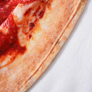 Couverture de pizza au pepperoni double face 80 pouces pour adultes <span class=keywords><strong>et</strong></span> enfants, couverture de pizza taille adulte, couverture <span class=keywords><strong>alimentaire</strong></span> réaliste - Product Image 3