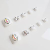 Uñas postizas de gel acrílico 54 2023 para mujer, venta al por mayor, cobertura completa