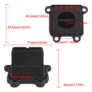 Juego de Válvulas de Láminas Zuqing VForce 3 SRGV120 para Motocicleta, Placa de Válvula de Admisión, Sistema de Combustible - Product Image 2