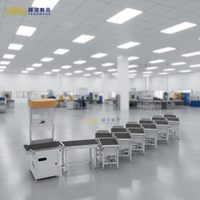 Nouveau système de tri de colis modulaire industriel automatisé à motif en Z et à disposition en zigzag, pour entrepôt e-commerce, optimisant l'espace