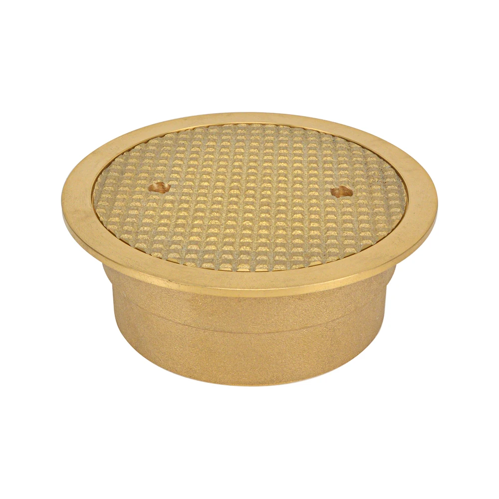 Brass Floor Cleanout Cover Drain - Durable & Stylish