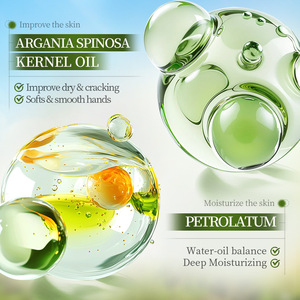 Crème pour les mains SADOER à l'huile d'argan et au <span class=keywords><strong>parfum</strong></span> de camélia 60g, douce, hydratante, nourrissante, soin de la peau en hiver, motif pingouin, floral - Product Image 3