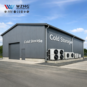 Solution d'ingénierie de structure en acier Q355b pour bâtiments logistiques à chaîne du froid à économie d'énergie, pour le développement de grands ensembles à grande portée - Product Image 1
