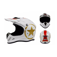 Casco de carreras de motos al aire libre, casco de motocross con certificación dual DOT ECE, todoterreno, 2017