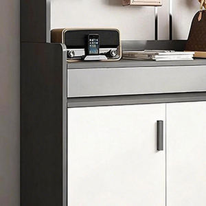 Elegante Scarpiera con Finitura Grigia e Ganci, <span class=keywords><strong>Arredamento</strong></span> di Lusso <span class=keywords><strong>per</strong></span> Corridoi di Appartamenti - Product Image 3