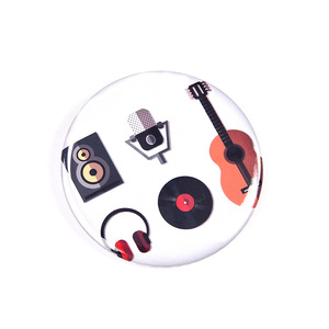 Ghim Nút Nhạc Cụ Bằng Thiếc Kim Loại Giá Rẻ Huy Hiệu Nút Nhạc Cụ Ban Nhạc Rock Thăng Hoa Tùy Chỉnh - Product Image 4