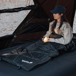 オリジナルロゴ対応 輝く旅 0°C スリーピングバッグ キャンプ アウトドア ハイキング 旅行 ハンティング用 ポリエステル製封筒型 秋冬向け - Product Image 1