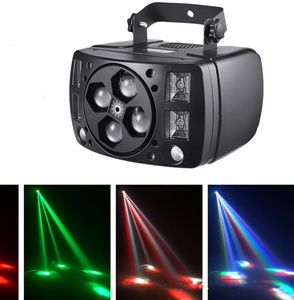 Multifunctional LED Pattern Light with <strong>Rotating</strong> Gobo Beam <strong>Projector</strong> for Stage Performances and Parties - Product Image 4