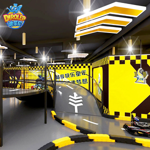 Centre de jeu familial intérieur pour enfants <span class=keywords><strong>sol</strong></span> de jeu souple avec toboggan à vagues LED piscine à balles château thème <span class=keywords><strong>mousse</strong></span> plastique - Product Image 1