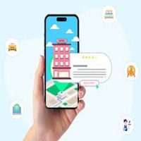 Nouvelle version de l'application de voyage avec planificateur d'itinéraire, guide local, réservation d'hôtel mobile et compatible Android pour Mac et utilisation en ligne