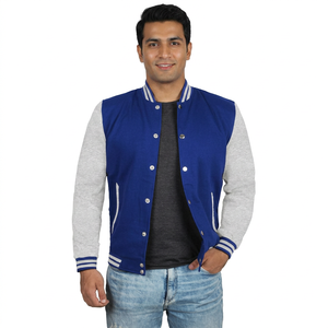 Wholesale Heat Transfer logo Design Varsity <b>Jackets</b> Custom Unisex <b>Baseball</b> <b>Jacket</b> <b>Men</b> - Product Image 1