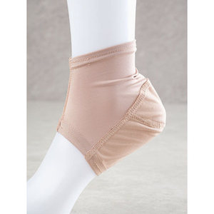 Calzini da donna Beige per la cura del tacco alla caviglia in bambù lavorato a maglia morbida traspirante e calda per l'inverno e l'estate Logo personalizzabile - Product Image 1