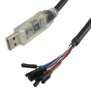 Nuevo Cable <span class=keywords><strong>USB</strong></span> a UART Utech 2026 con FTDI C232HD-EDHSP-0, Salida MAX de 5.0VDC, <span class=keywords><strong>USB</strong></span>-A a Monopolar, 10 Conectores Hembra - Product Image 1