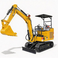 Excavatrice minière électrique compacte avec système de chenilles hydrauliques à rotation à 360 degrés pour la construction de tunnels souterrains