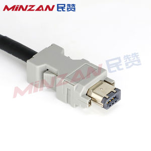 敏赞JZSP-C7M03-01-E 3M 5M 10m标准低驱动电缆线束1KW 2KW 200V电力电缆线束 - Product Image 3