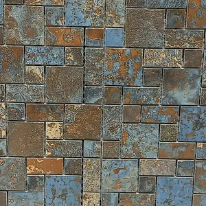 Quảng Trường Cubic Shape New Arrival Bếp BackSplash Mosaic Sứ Tráng Men Cao Bóng Gạch Men Tường 10X10 15X15 20X20 30x30