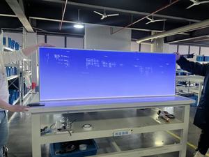 Panneau lumineux LED personnalisé RVB rectangulaire <span class=keywords><strong>Lumi</strong></span> Sheet 2LED de contrôle séparé pour l'intérieur - Product Image 5