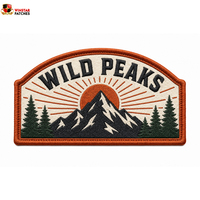 WINSTAR Fabricant de patchs brodés personnalisés en tissu, petits, thermocollants ou à coudre, pour vêtements, casquettes de camionneur et sacs