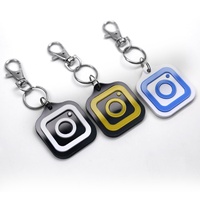 Llavero Acrílico NFC Personalizado, Etiqueta NFC, Llavero para Instagram