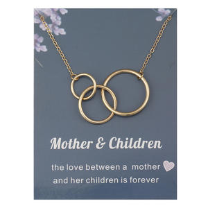 Collane Madre e Figlia, Catena dell'Amore Eterno, Collana Choker per Coppia, Mamma e Bambino, Regalo di Compleanno, Gioielli per Migliori Amiche - Product Image 4