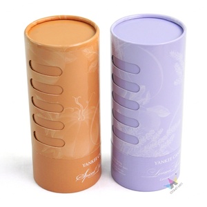 Crown Win Tubo De Carton Kraft New Style Black Round Perfume Cylinder Gift Box Tube En Carton T-shirt-packaging-tube Paper Tube - Product Image 2