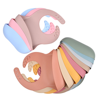 Ensemble d'alimentation pour bébé en silicone sans BPA, non toxique, certifié CPC CE, personnalisable, pour l'autonomie alimentaire des bébés, compatible lave-vaisselle
