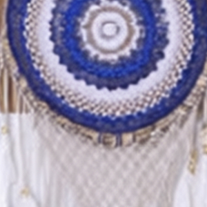 Noitu Dreamcatcher Blu 40x100cm Decorazione da parete con mandala in stile bohémien - Product Image 6